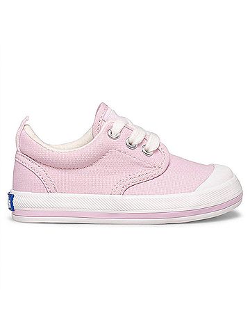 Keds Infant-Toddler Canvas Sneakers in Graham Pink (view 1)