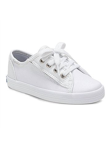 Keds Infant-Toddler Kickstart Sneaker in White (view 1)