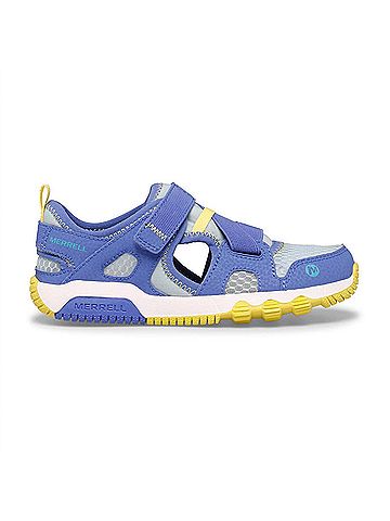 Merrell Big Kid's Hydro Water Sandal in Free Marlin/Limelight (view 1)