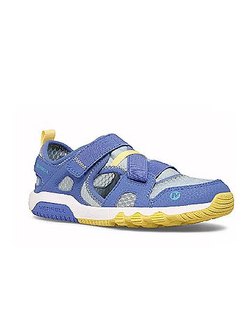 Merrell Big Kid's Hydro Water Sandal in Free Marlin/Limelight (view 2)
