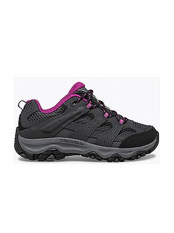 Merrell Big Kid's Moab 3 Low Sneakers in Granite/Berry (view 1)