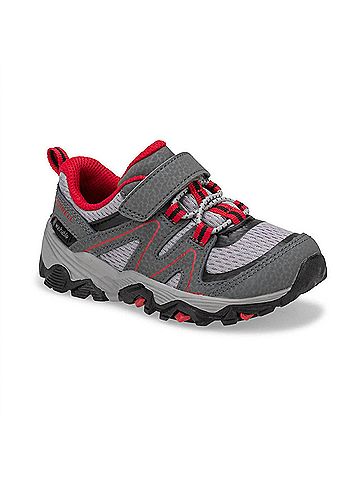 Merrell Infant-Toddler Trail Quest Sneaker in Grey/Black/Red (view 1)