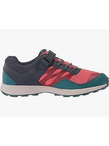 Merrell Little Kid's Nova 2 Trail Runner Shoes in Navy/Coral (view 1)
