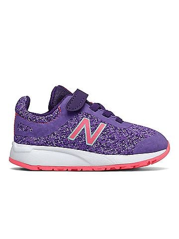 New Balance Infant-Toddler 455 V2 Running Shoe in Mirage Violet/Guava (view 1)