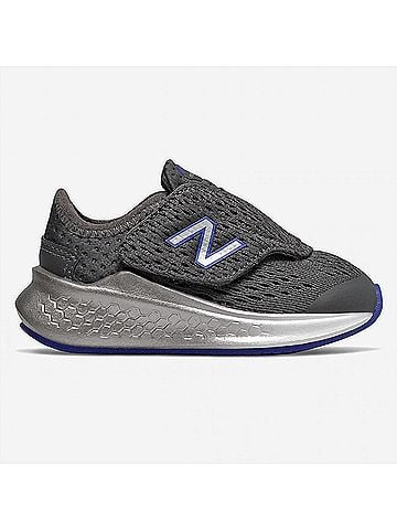 New Balance Kid's Fresh Foam Running Shoe in Magnet (view 1)