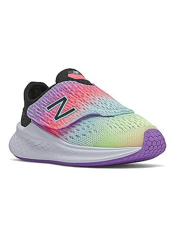 New Balance Kid's Neo Fresh Foam Running Shoe in Violet (view 2)