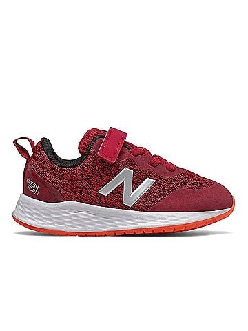 New Balance Kid's Iaaricr3 Shoes in Neo Crimson/Neo Flame (view 1)