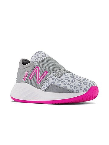 New Balance Kid's Roav Slip-On Sneaker in Moon Dust (view 1)