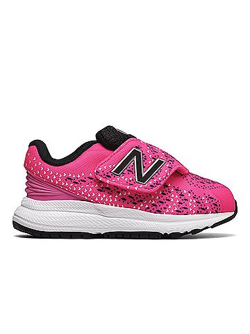New Balance Kids' Rush V3 Running Shoe in Pink/Black (view 1)