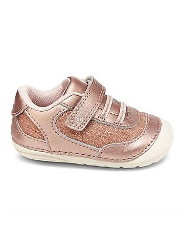Stride Rite Toddler Jazzy Sneaker in Rose Gold (view 1)