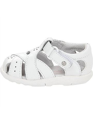 Stride Rite Toddler Tulip Sandal in White (view 2)