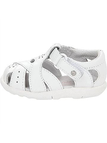 Stride Rite Toddler Tulip Sandal in White (view 2)