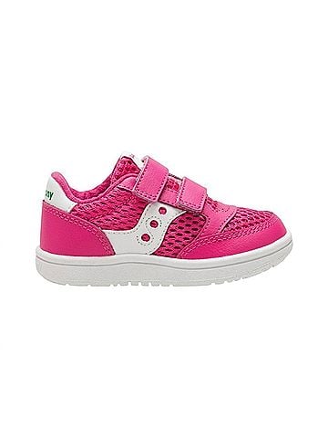 Saucony Toddler's Jazz Sneakers in Pink/White (view 1)