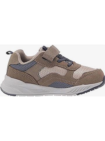 Stride Rite Little Kid's Made2play Brighton Sneaker in Taupe (view 1)