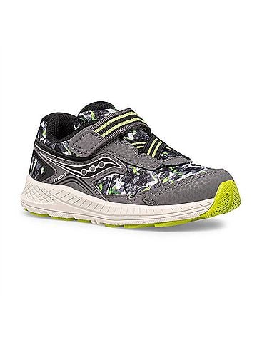 Saucony Toddler's Ride Sneakers in Olive/Camo (view 1)