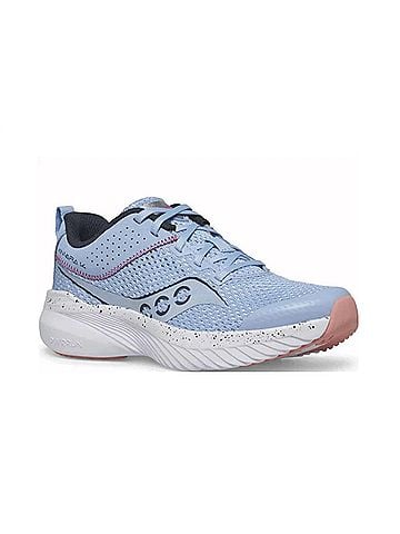 Saucony Kid's Kinvara 14 Sneakes in Light Blue (view 1)
