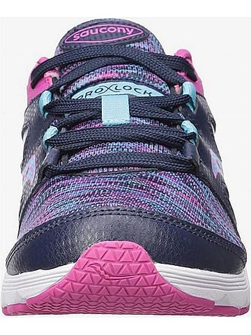Saucony Kid's Kotaro Sneakers in Navy/Multi (view 2)