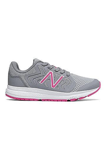 New Balance Kid's 519 V2 Running Shoes in Aluminum/Fusion (view 1)