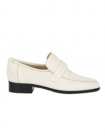 Jamie Haller Women's Mod Loafer in White (view 1)