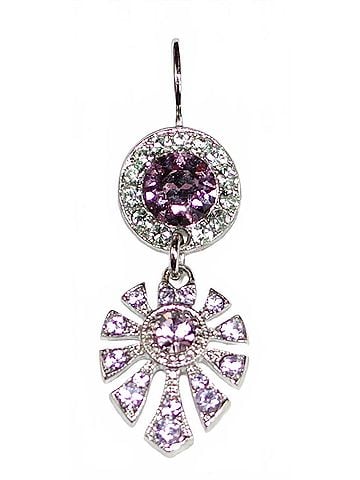 Mariana Women's Dunaway Matcha Earrings in Pink / Lavender (view 1)