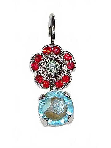 Mariana Women's Enchanted Earrings in Red / Green/ Blue (view 1)