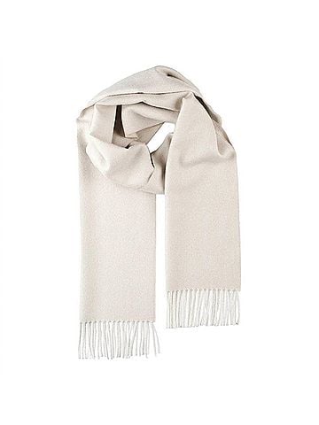 Shupaca Women's Wool Scarf in Porcelain (view 2)