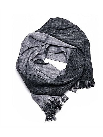 Shupaca Women's Alpaca Reversible Wrap in Obsidian (view 1)