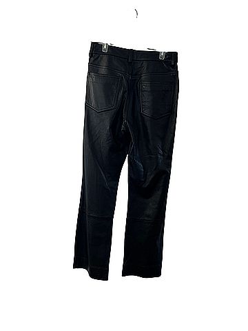 Wilsons Leather straight legs high-rise Leather Pants (view 2)