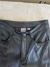 Wilsons Leather 100% Leather Solid Black Leather Pants Size 6 - photo 6