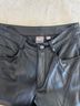 Wilsons Leather 100% Leather Solid Black Leather Pants Size 6 - photo 8