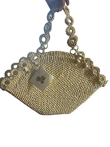 Sensi Studio Thick Weave Maxi Basket Shoulder Bag (view 1)