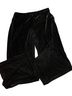 Alex Evenings Black Velour Pants Size L - photo 1