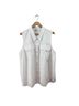 Eddie Bauer 100% Polyester Solid White Sleeveless Blouse Size 3X - photo 1