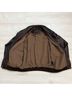 Lamarque 100% Leather Solid Brown Jacket Size M - photo 5