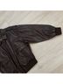 Lamarque 100% Leather Solid Brown Jacket Size M - photo 6