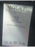 Wrap 100% Linen Solid Black Kimono Size 4 - photo 4