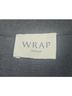 Wrap 100% Linen Solid Black Kimono Size 4 - photo 3