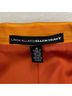 Ellen Tracy 100% Cotton 100% Acetate Stripes Orange Blazer Size 8 - photo 3