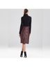 Natori Burgundy Leather Skirt Size 12 - photo 6
