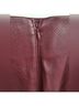 Natori Burgundy Leather Skirt Size 12 - photo 4