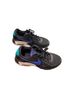 Nike 100% Leather Solid Black Blue Sneakers Size 10 1/2 - photo 4