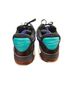 Nike 100% Leather Solid Black Blue Sneakers Size 10 1/2 - photo 2