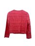 J.Crew x Dauphinette 54% Cotton 46% Modal 100% Acetate Solid Pink Orange Jacket Size 4 - photo 2