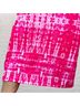 Amanda Uprichard 100% Silk Tie-dye Pink White Silk Pants Size M - photo 10