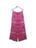 Amanda Uprichard 100% Silk Tie-dye Pink White Silk Pants Size M - photo 1
