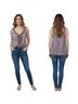 Gianni Bini 100% Silk Paisley Purple Pink Multi Color Tank Top Size XS - photo 3