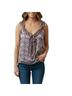 Gianni Bini 100% Silk Paisley Purple Pink Multi Color Tank Top Size XS - photo 13