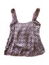 Gianni Bini 100% Silk Paisley Purple Pink Multi Color Tank Top Size XS - photo 2