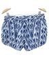 Joie 100% Silk Blue White Shorts Size L - photo 2