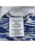 Joie 100% Silk Blue White Shorts Size L - photo 9